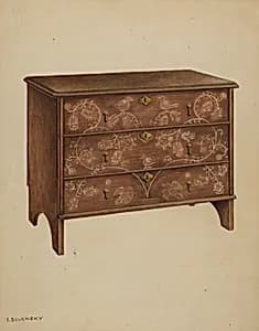 Chest with Drawers by Isidore Sovensky