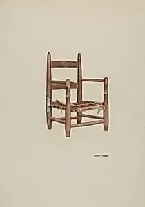 Child's Armchair by Dorothy Johnson