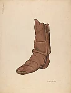 Child's Boot by LeRoy Griffith