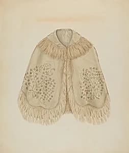 Child's Cape by Gertrude Lemberg