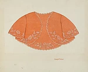 Child's Cape by Gladys C. Parker