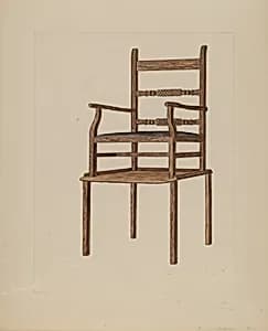 Child's High Chair by Frederick Jackson