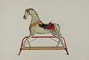 Child's Hobby Horse by Theodore Pfitzer