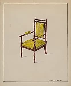 Child's (living room) Chair by Francis Law Durand