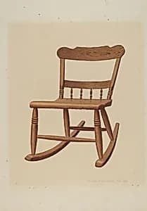 Child's Rocking Chair by William H. Edwards