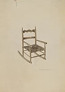 Child's Rocking Chair by Florence Grant Brown