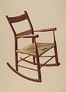Child's Rocking Chair by Herman O. Stroh