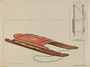 Child's Sled by Francis Law Durand
