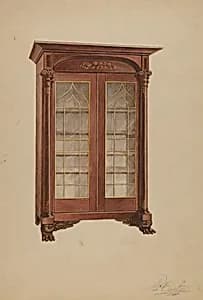 China Cabinet by Ferdinand Cartier