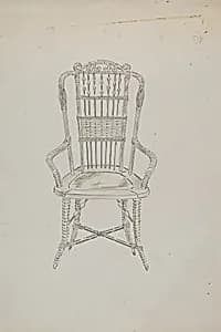 Chinese Cane Chair