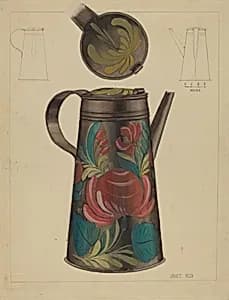 Chocolate Pot by Janet Riza