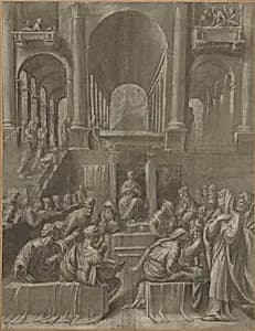 Christ among the Doctors by Bartolomeo Ramenghi