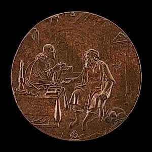 Christ and Nicodemus by Master P.G.