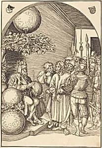 Christ before Herod by Lucas Cranach the Elder