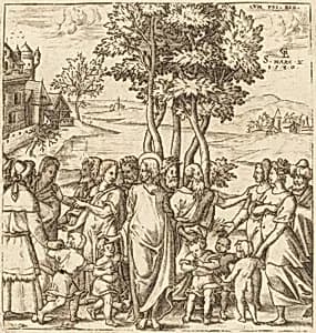 Christ Blesses the Children by Léonard Gaultier