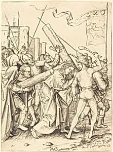 Christ Carrying the Cross by Master AG