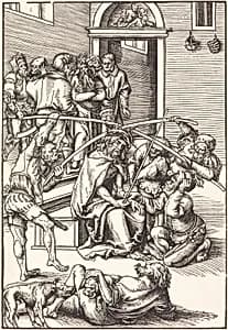 Christ Crowned with Thorns by Lucas Cranach the Elder