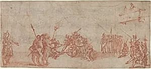 Christ Crowned with Thorns by Jacques Callot
