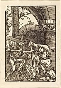Christ Crowned with Thorns by Albrecht Altdorfer