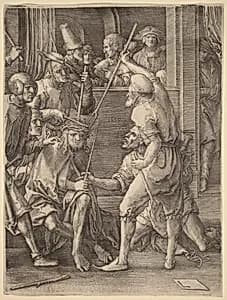 Christ Crowned with Thorns by Lucas van Leyden