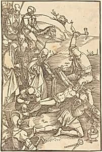Christ Nailed to the Cross by Hans Baldung Grien