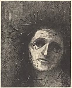 Christ by Odilon Redon