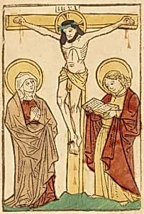 Christ on the Cross by German 15th Century