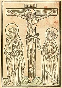 Christ on the Cross by German 15th Century