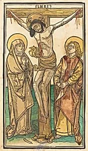 Christ on the Cross by German 15th Century