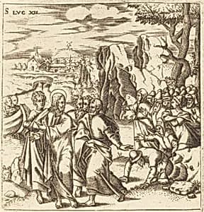 Christ Teaching the Multitude by Léonard Gaultier