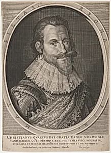 Christian IV of Denmark by Jodocus Hondius I