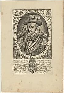 Christian IV of Denmark by Renold Elstrack