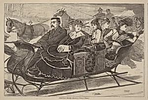 Christmas Belles by after Winslow Homer