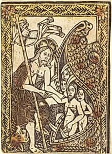 Christ's Descent in Limbo by Workshop of Master of the Borders with the Four Fathers of the Church