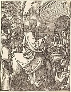 Christ's Entry into Jerusalem by Albrecht Dürer