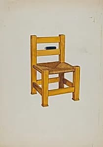 Church Chair by Florence Huston