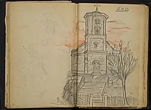 Church by Max Beckmann