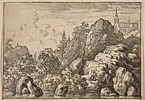 Church on a Hill by Allart van Everdingen