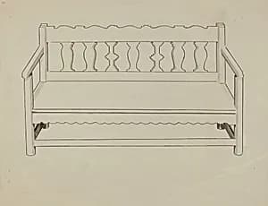 Church Pew by J. Henry Marley
