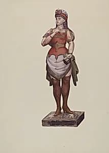 Cigar Store Figure by Joseph Goldberg