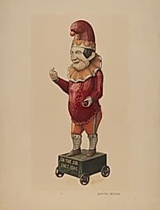 Cigar Store Figure: "Punch" by Raymond Neumann