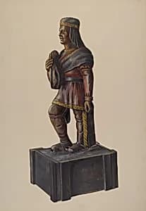 Cigar Store Indian by Chris Makrenos