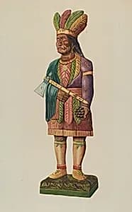 Cigar Store Indian by Einar Heiberg