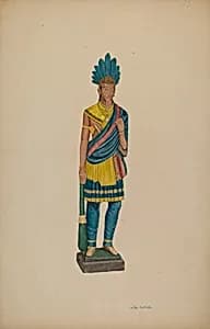 Cigar Store Indian by LeRoy Griffith