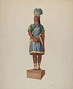 Cigar Store Indian by Robert W.R. Taylor