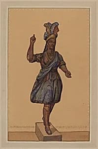 Cigar Store Indian by Elmer G. Anderson