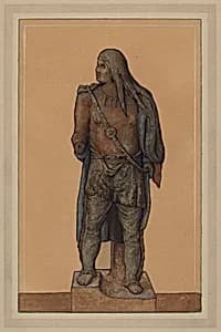 Cigar Store Indian by Elmer G. Anderson