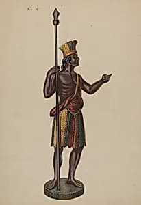 Cigar Store Indian by Richard F. Smith
