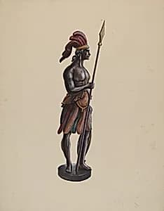 Cigar Store Indian by Richard F. Smith