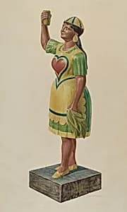 Cigar Store Indian by Samuel Philpot